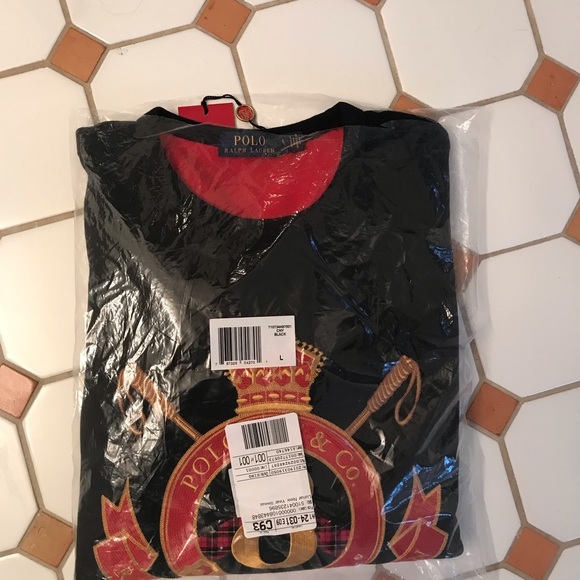 Ralph Lauren NEW spectacular fleece shirt, Red Label, NWT, Large - Picture 12 of 12